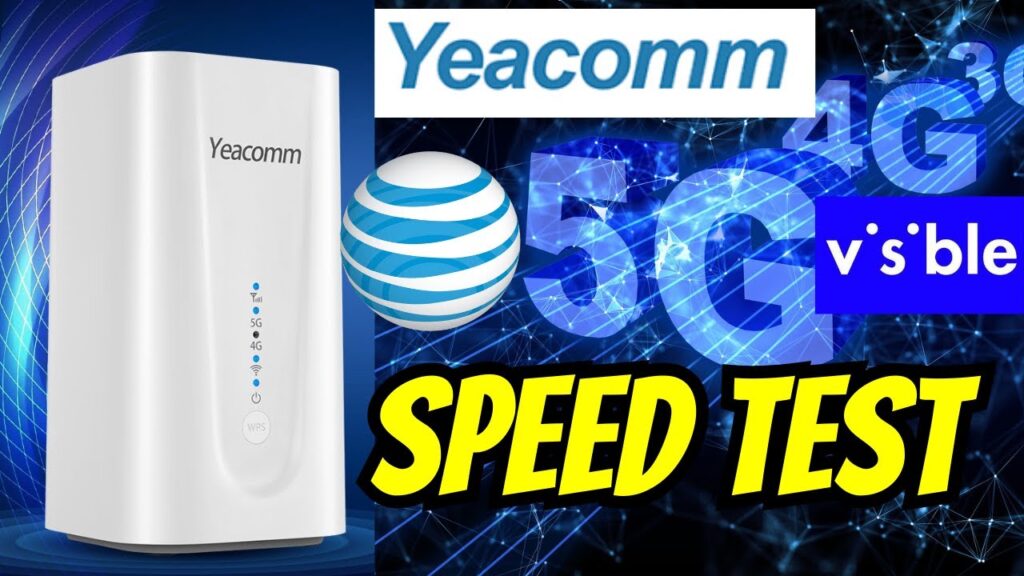 Yeacomm 5G Router – the ultimate solution for blazing-fast 5G internet speeds!
