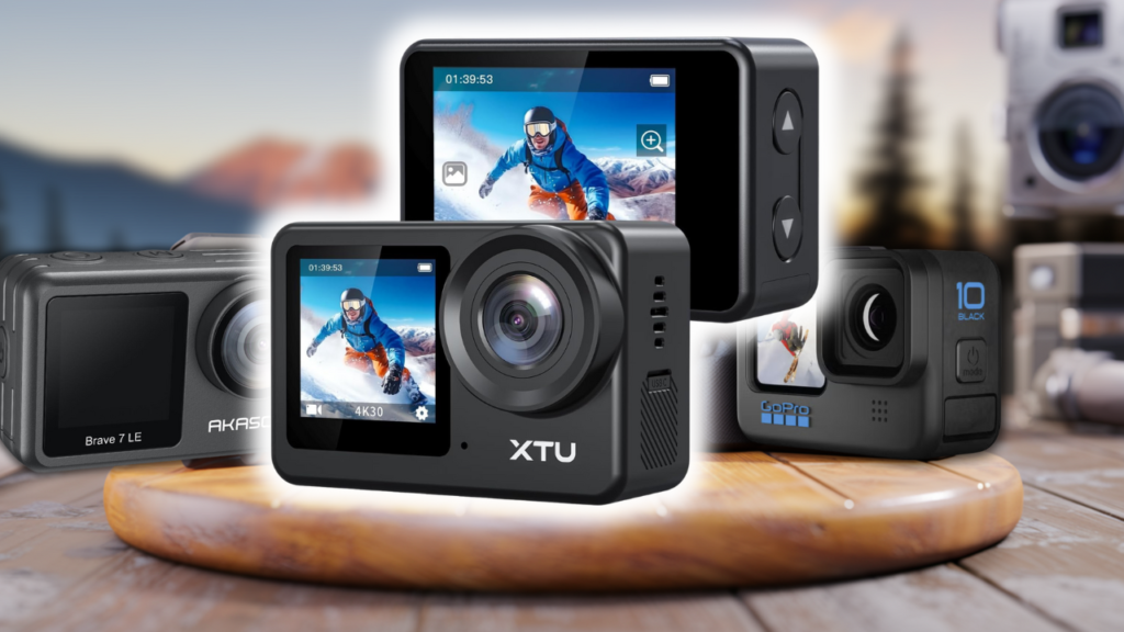 XTU S6 vs AKASO vs GoPro Best Budget Action Camera Under $100