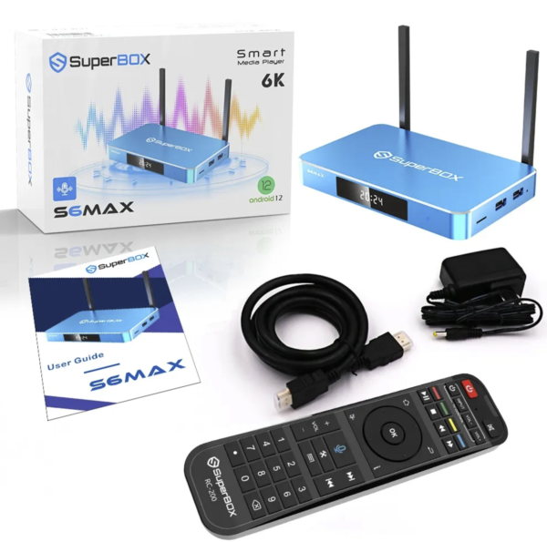 Superbox S6 Max Fully Loaded TV Box