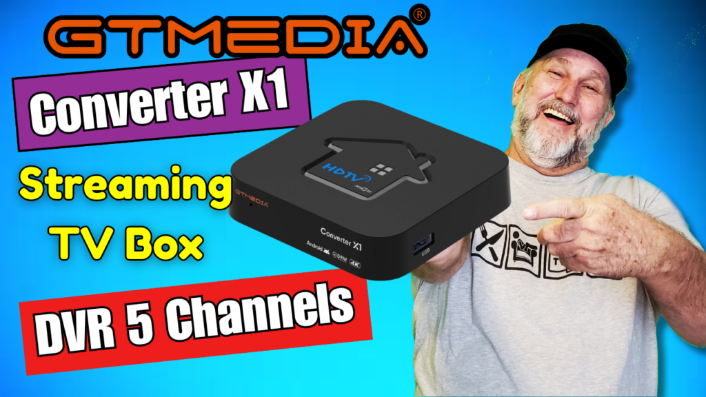 GT Media Converter X1 DVR Tuner STREAMS Your Favorite TV Shows