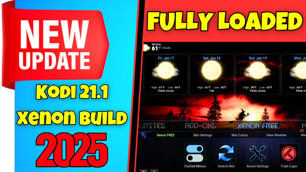 FULLY LOADED Firestick UPDATED Kodi XENON Build for 2025