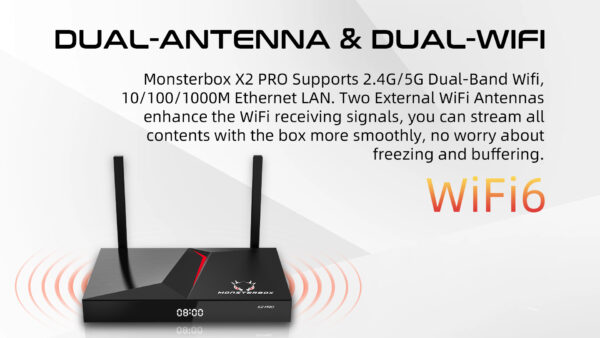 Monsterbox X2 Pro  "NEWEST"  Fully Loaded TV Box - Image 8