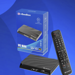 vSeebox V6 Max 8K HDR Android Fully Loaded TV Box Streamer, Thousands of Channels, Movies & TV Shows